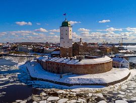 Тур выходного дня «Карельские водопады и рыцарский Выборг»